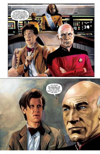 Newest IDW TNG/Who Crossover Out Wednesday | Star Trek