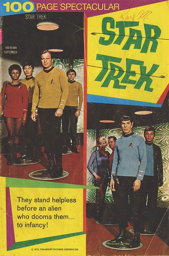 star trek first day covers