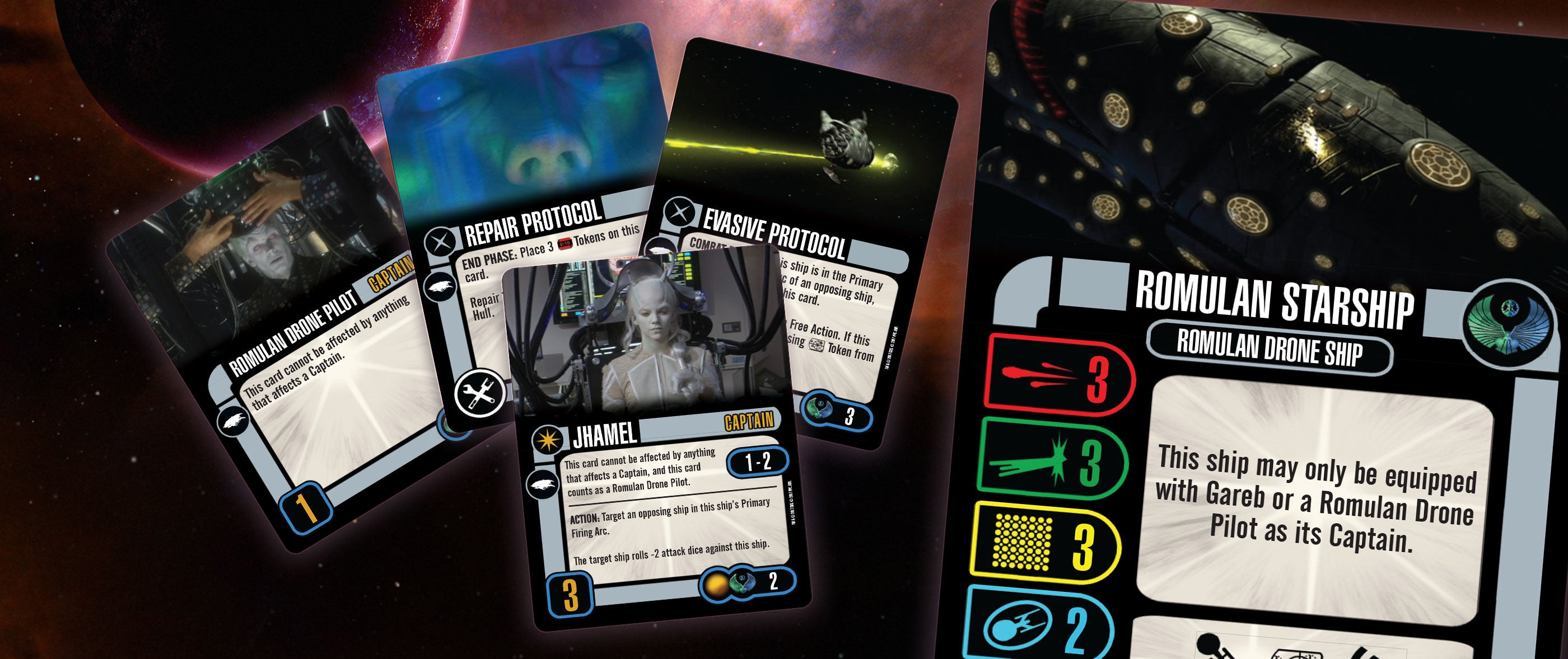 Attack Wing Preview -- Prototype 02 Card Pack | Star Trek