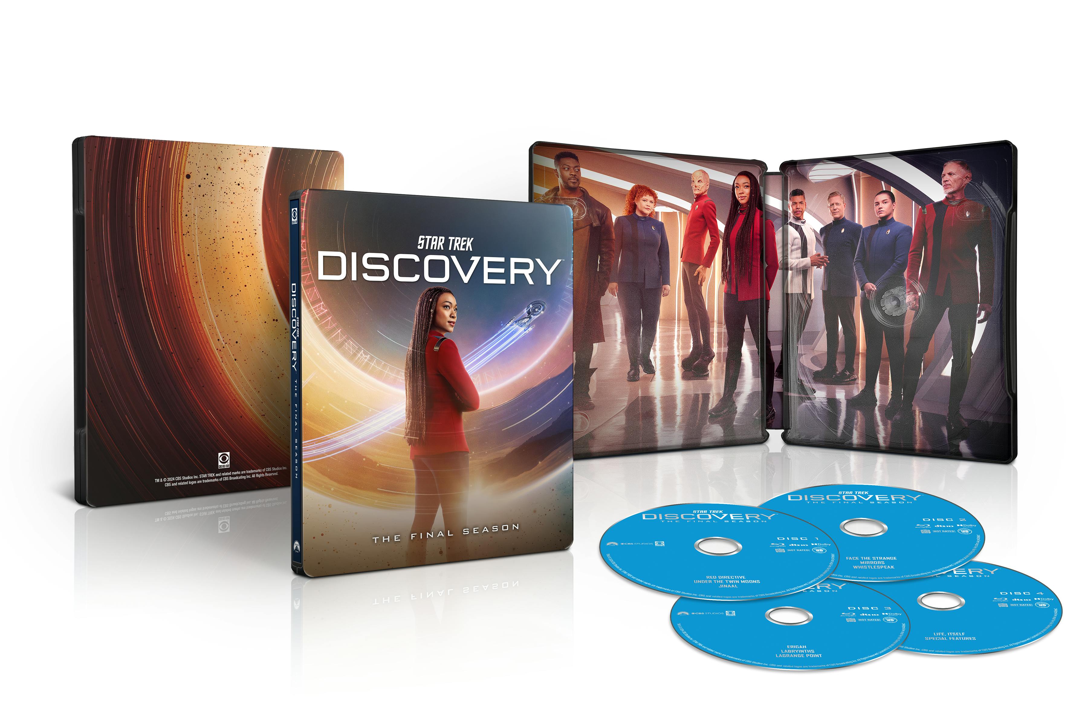 Star Trek: Discovery The Final Season Limited Edition Blu-ray Steelbook