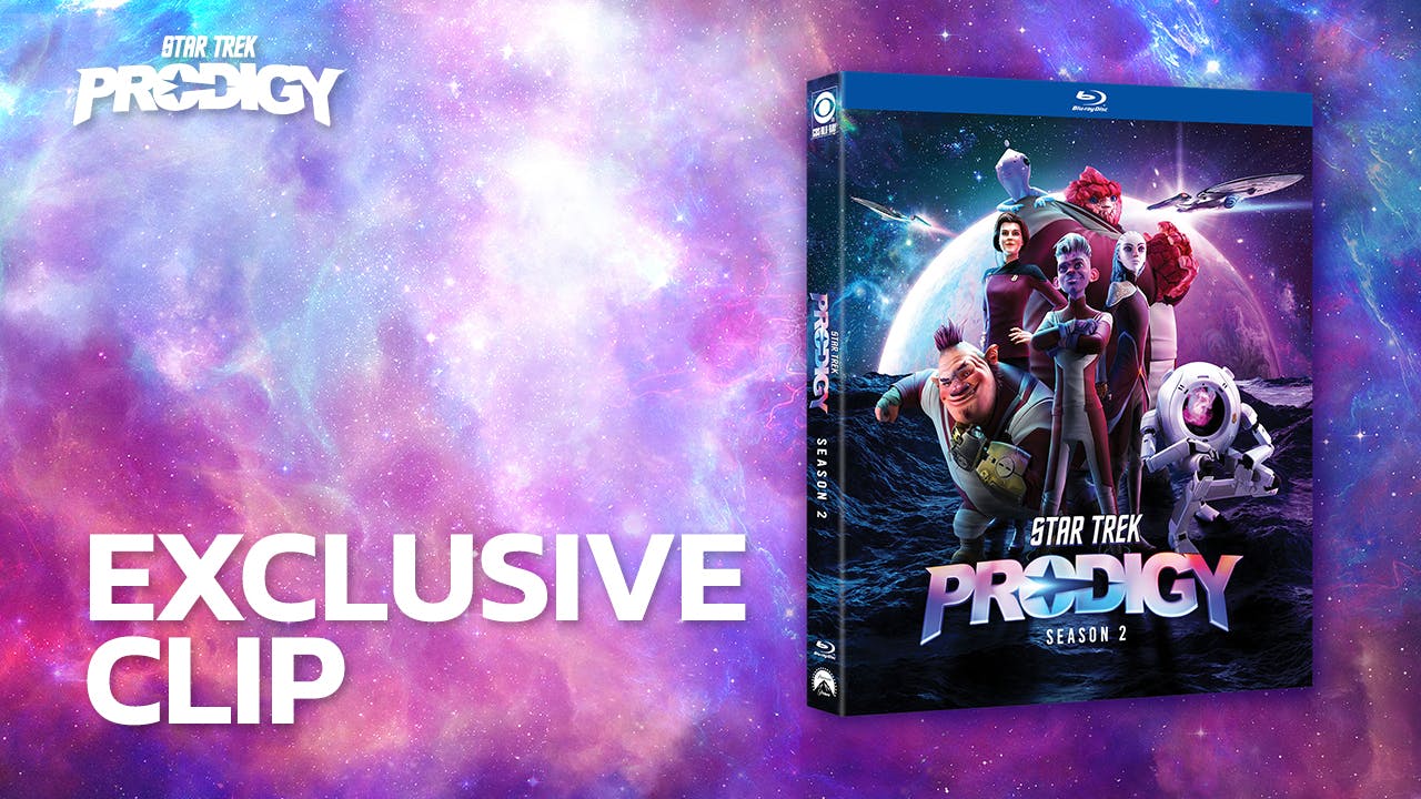 Blu-ray pack shot of Star Trek: Prodigy Season 2
