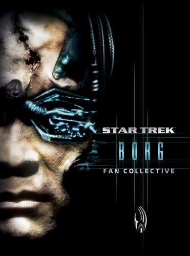 VHS packshot of Star Trek: Fan Collective - Borg collection