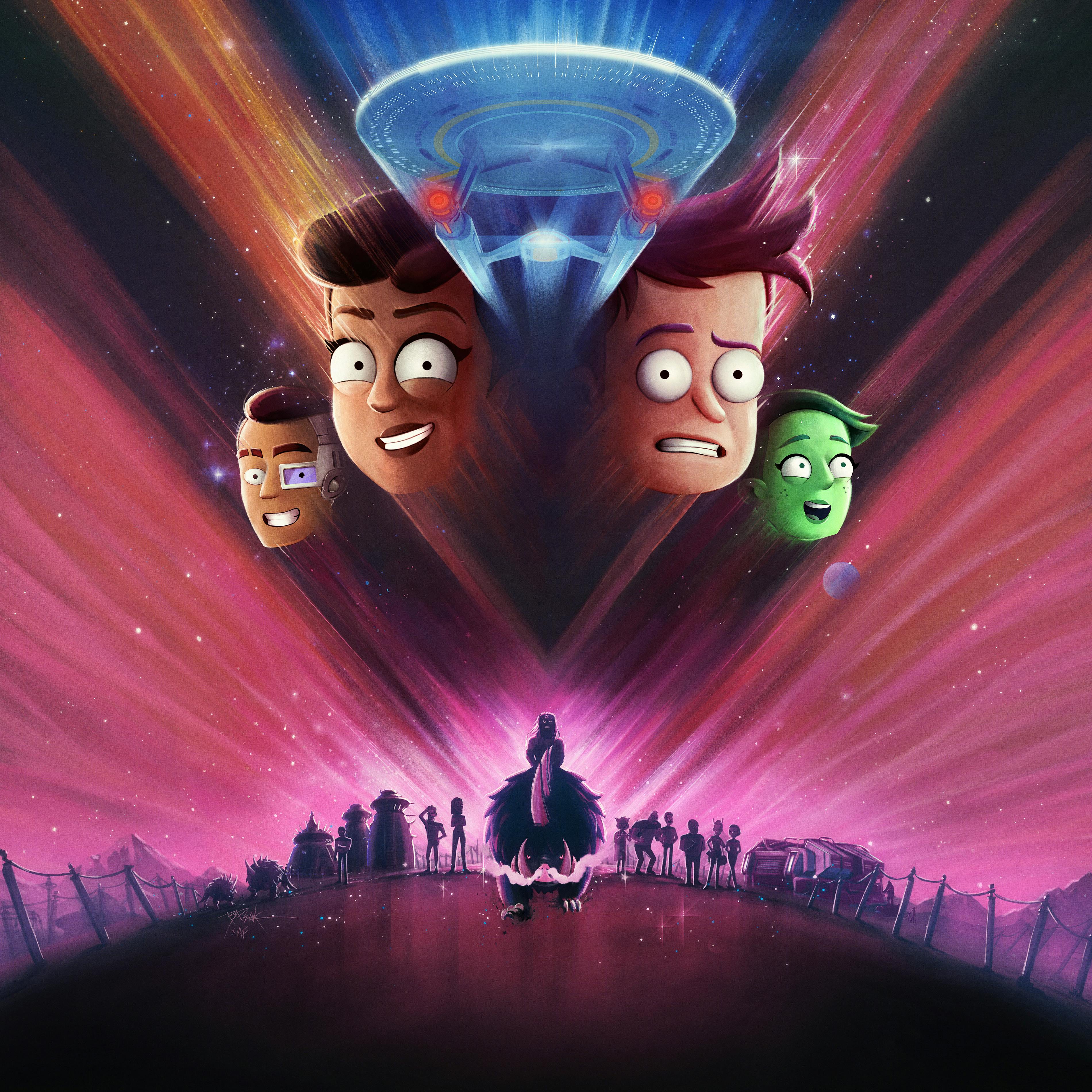 Star Trek: Lower Decks Season 5 homage art