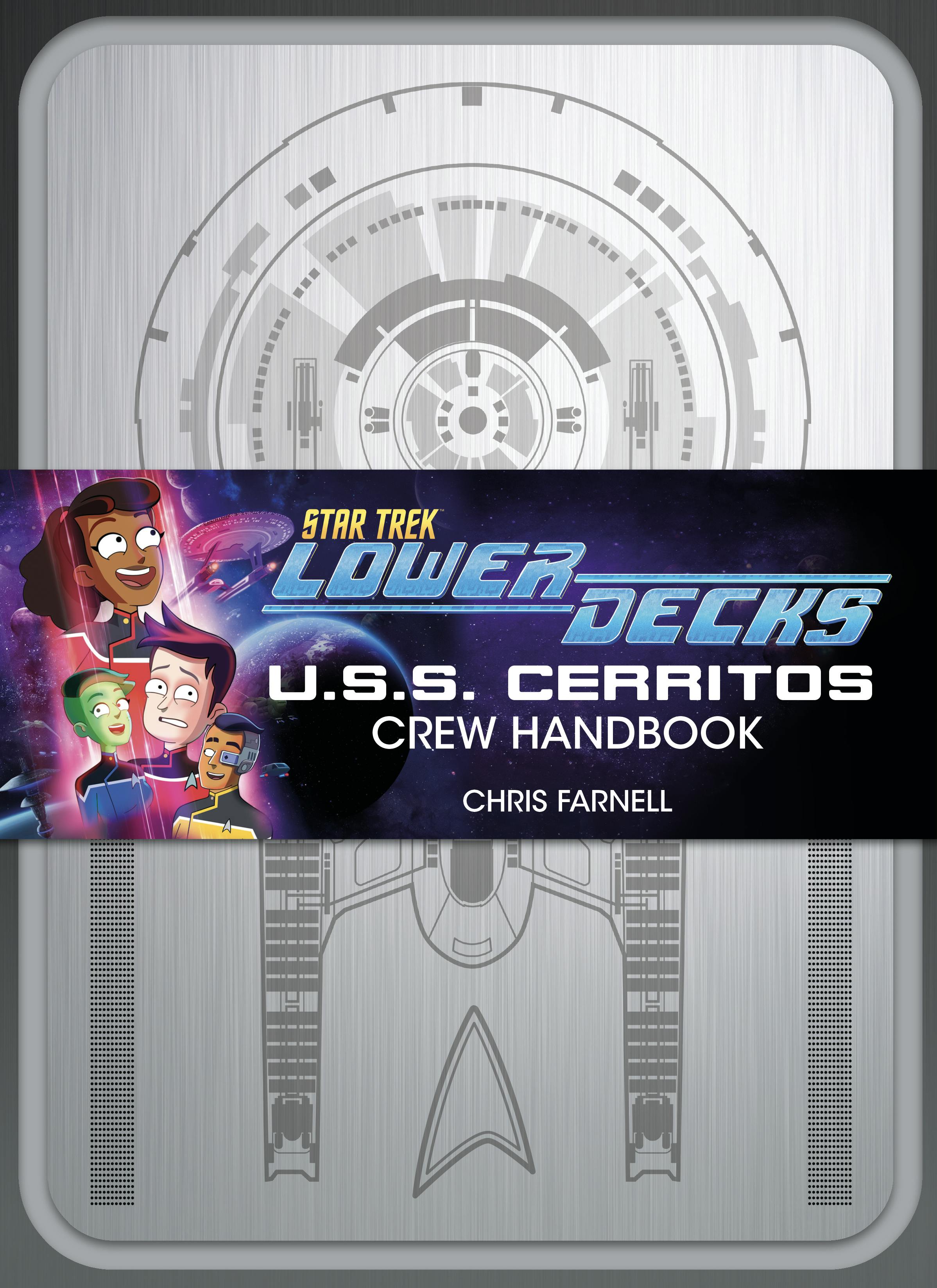 Star Trek: Lower Decks - The U.S.S. Cerritos Crew Handbook front cover