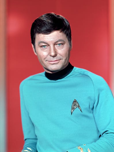 Leonard 'Bones' McCoy as seen in Star Trek: The Original Series