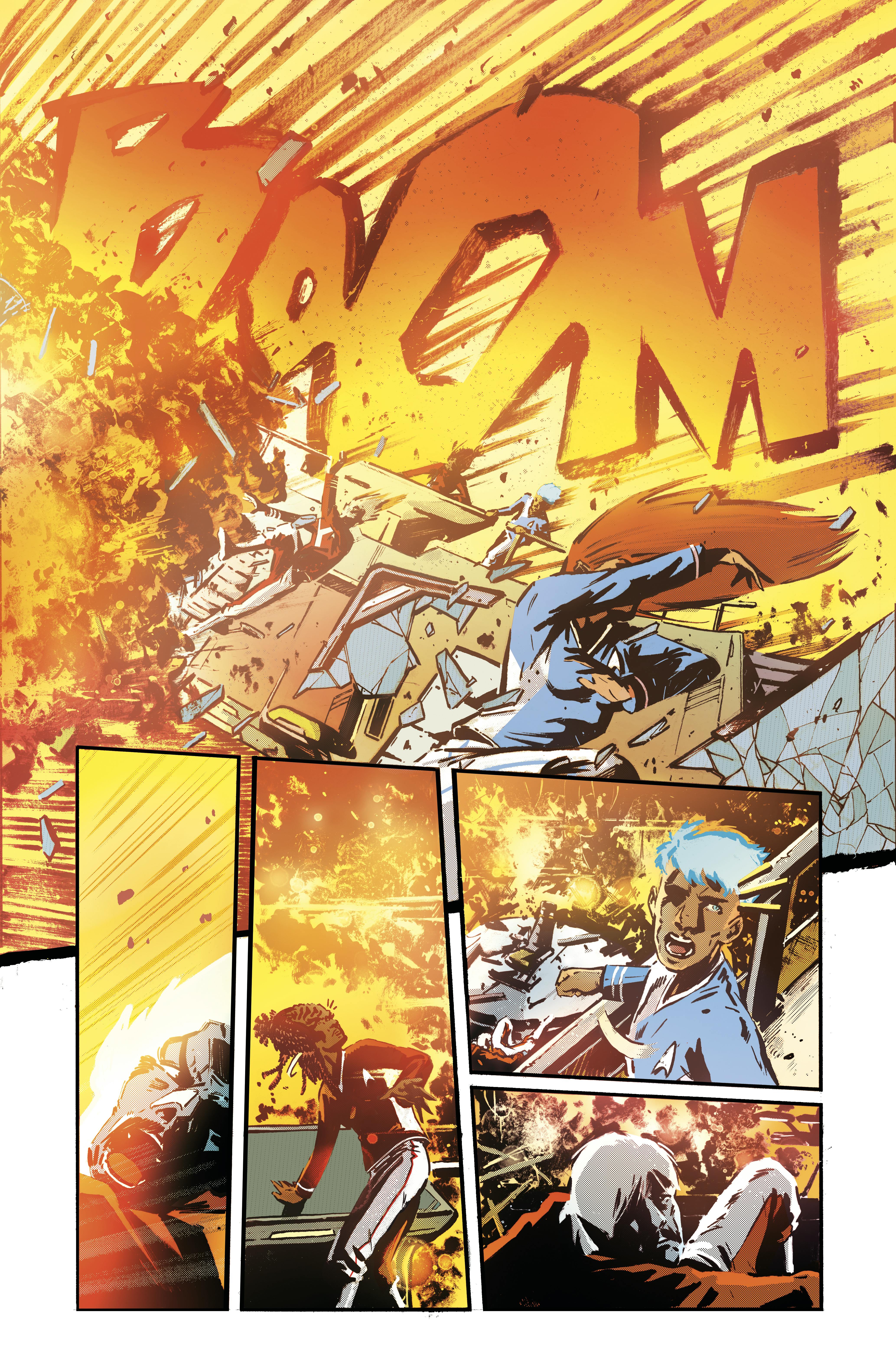 Interior page of STAR TREK: THE LAST STARSHIP #1 by Adrián Bonilla and Heather Moore