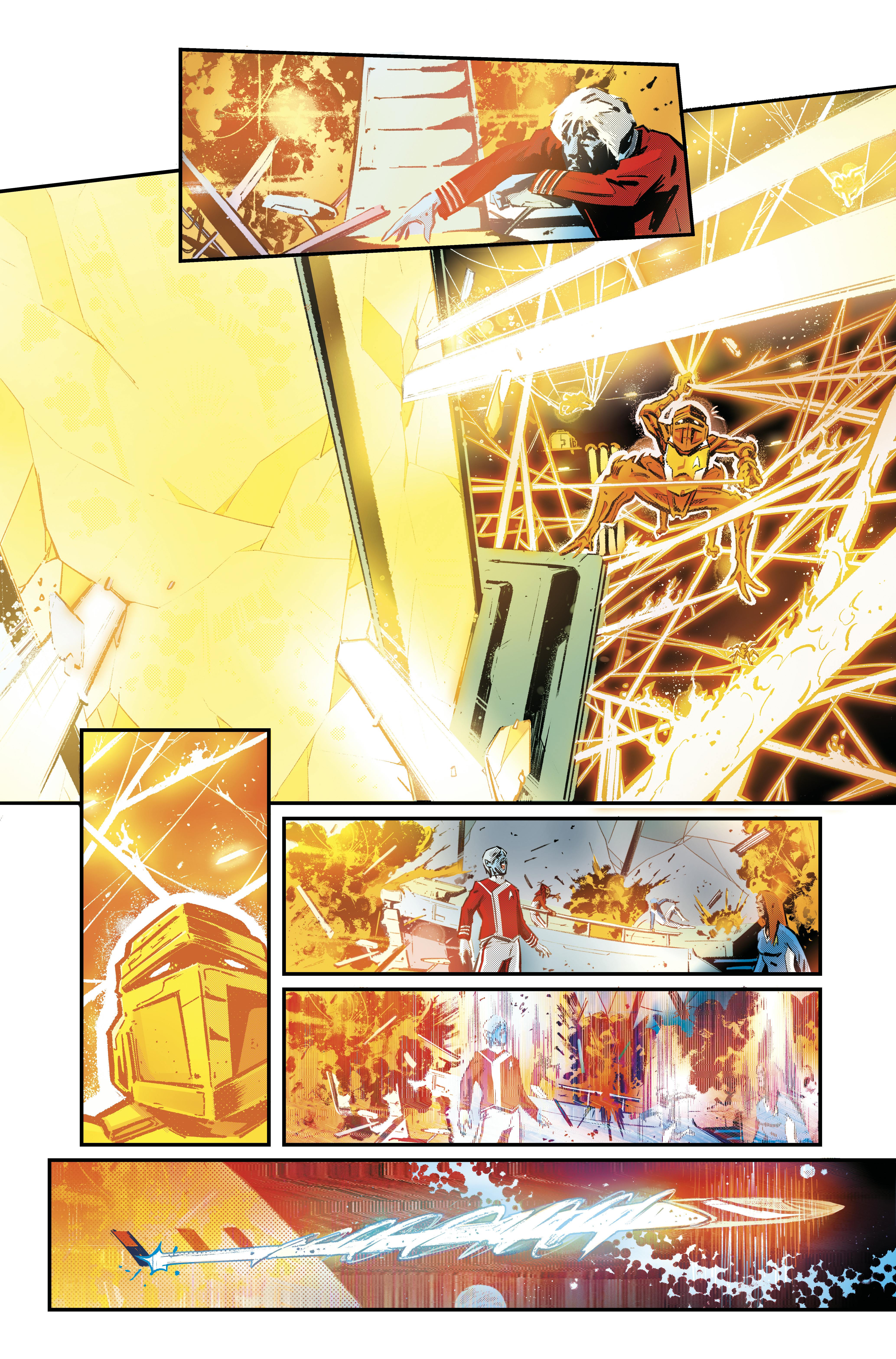Interior page of STAR TREK: THE LAST STARSHIP #1 by Adrián Bonilla and Heather Moore