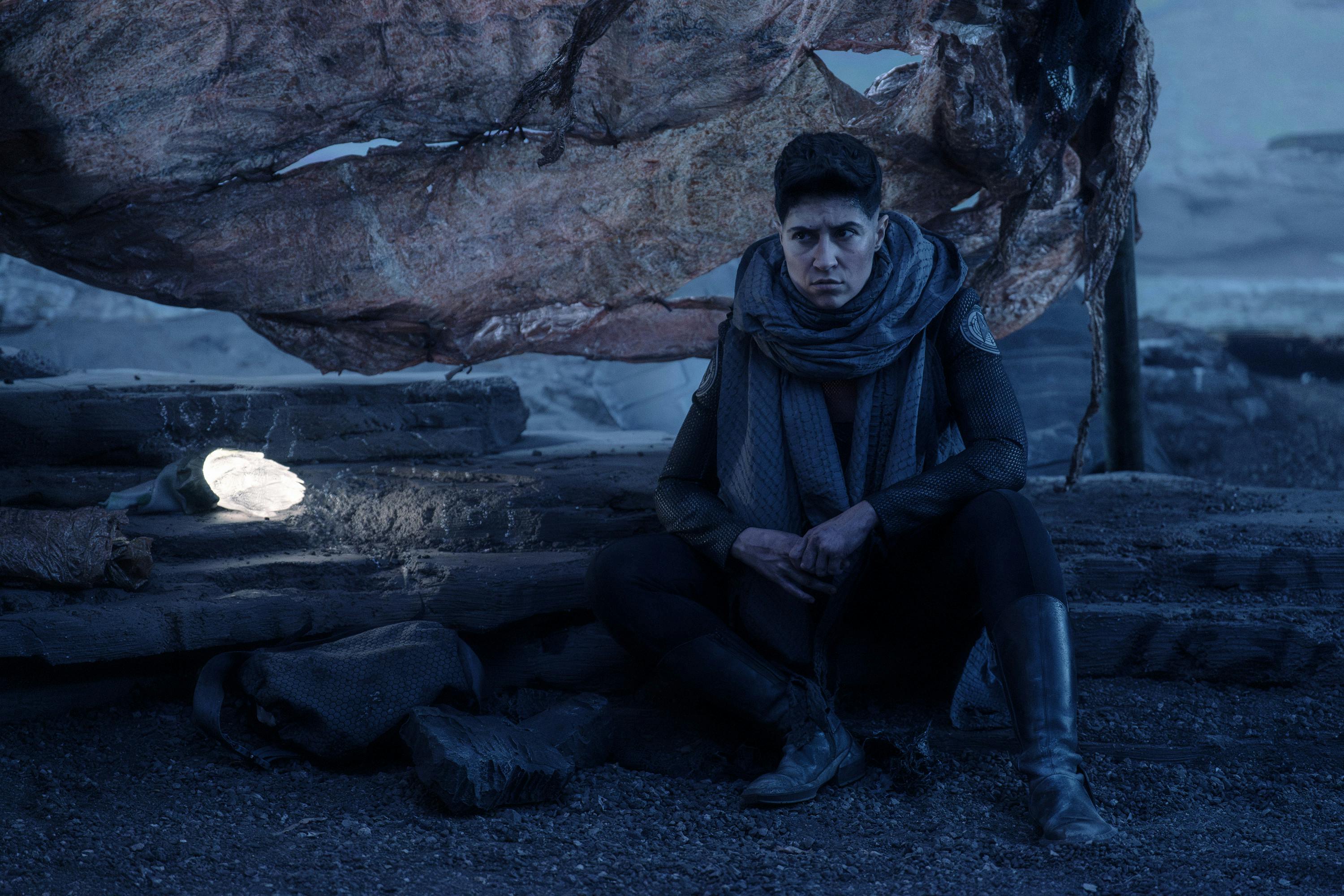 Ortegas crash lands on a moon in 'Terrarium'