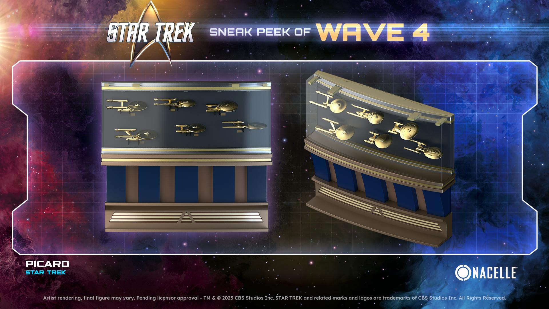 Star Trek x Nacelle - Picard action figure accessories