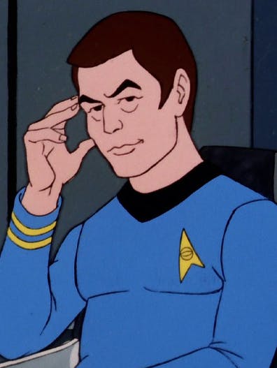 Leonard 'Bones' McCoy as seen in Star Trek: The Animated Series