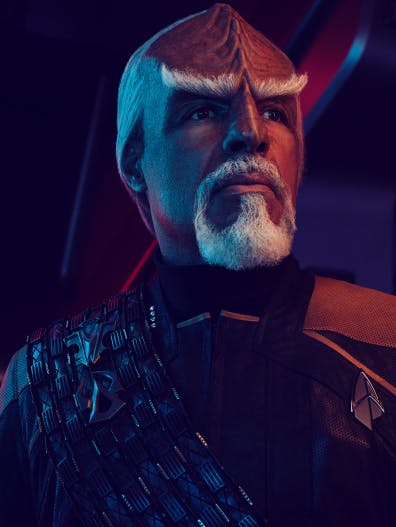 Worf as seen in Season 3 of Star Trek: Picard