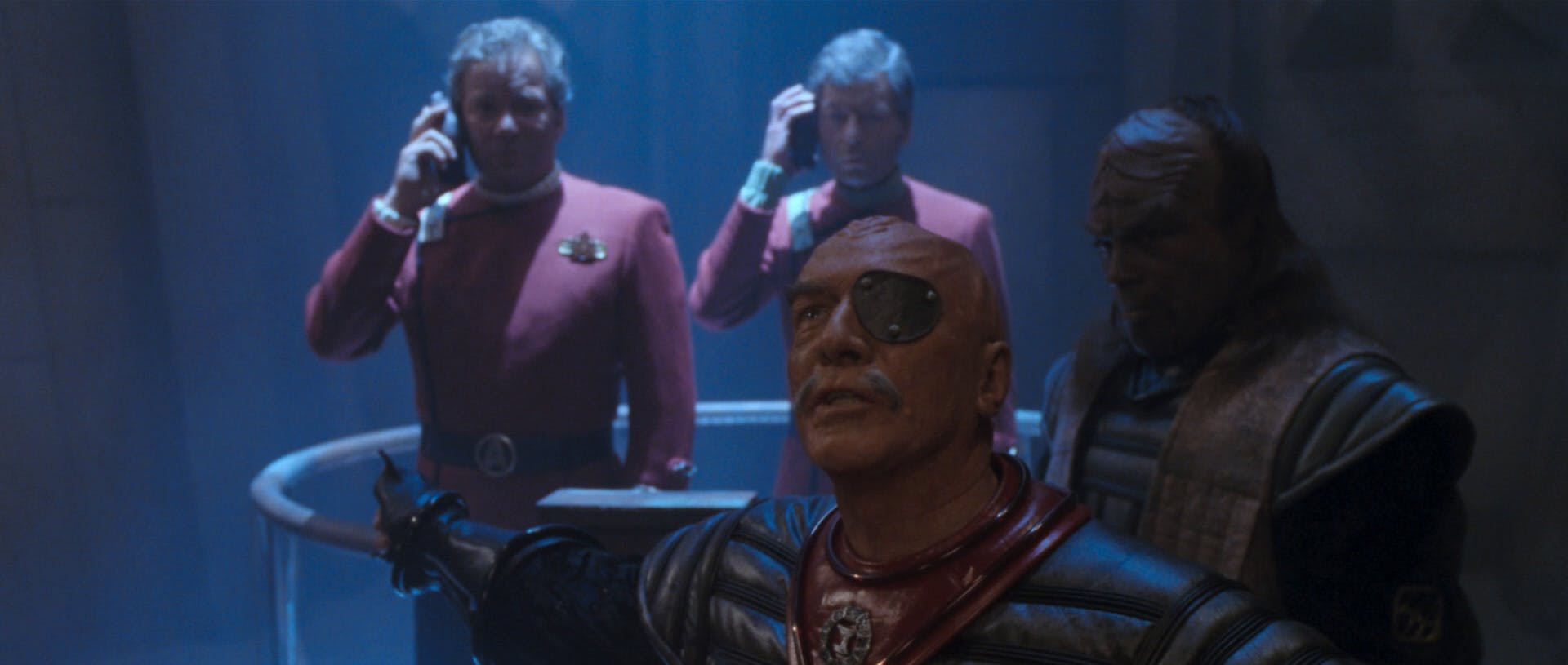 General Chang appeals to the Klingon Court as Kirk and McCoy stand trial in The Undiscovered Country