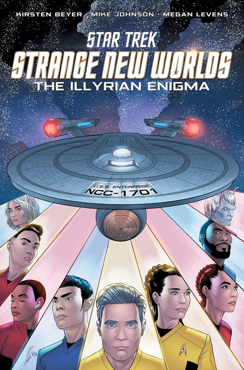 Star Trek: Strange New Worlds--The Illyrian Enigma trade paperback cover