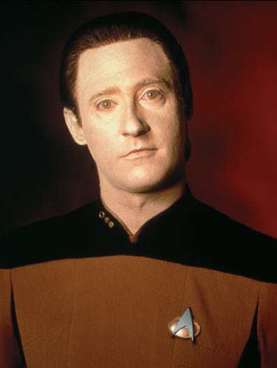 Data, as seen in Star Trek: The Next Generation