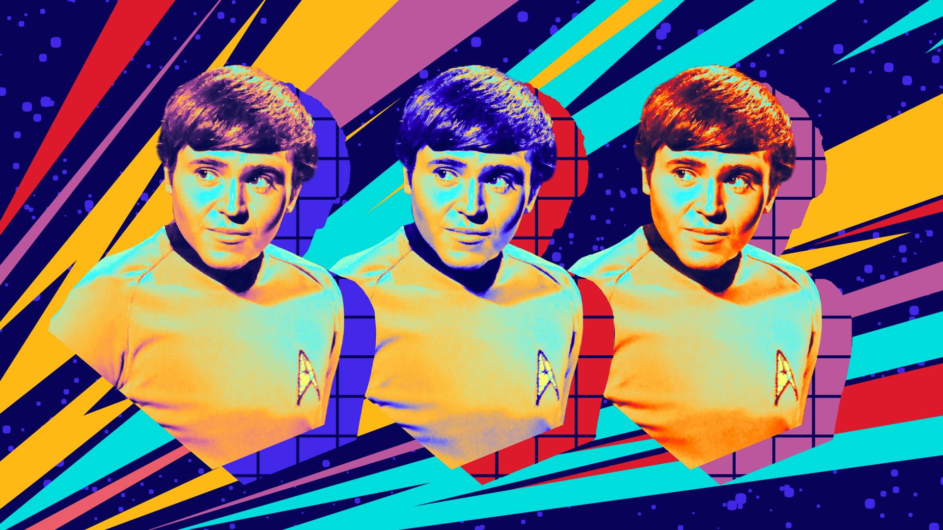 Stylized asset of Pavel Chekov as seen in Star Trek: The Original Series