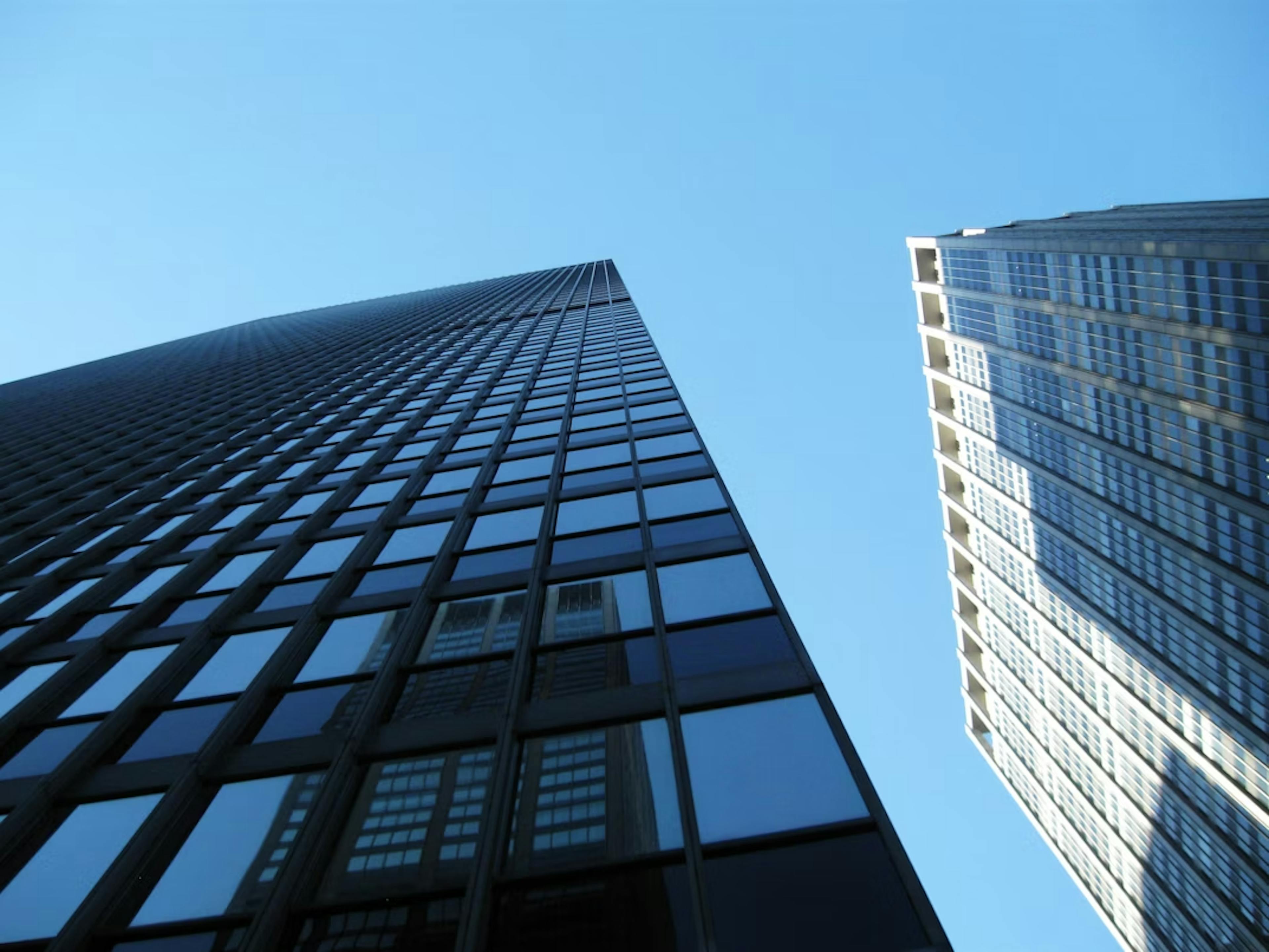 Exterior of an office building