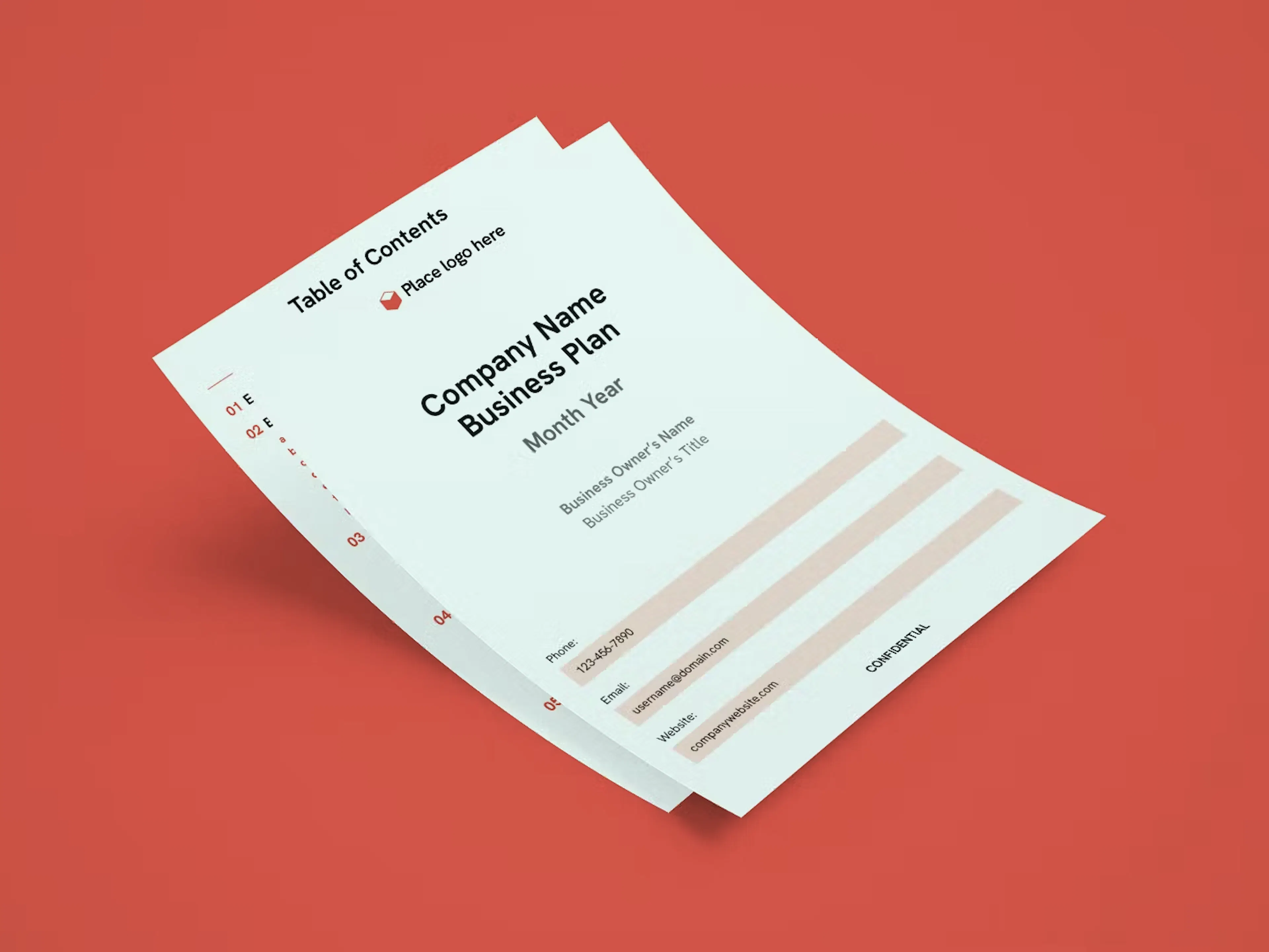 Traditional Business Plan Template