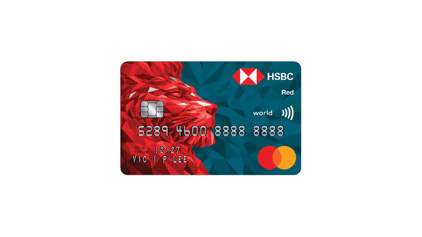 A picture of HSBC Red Credit Card 