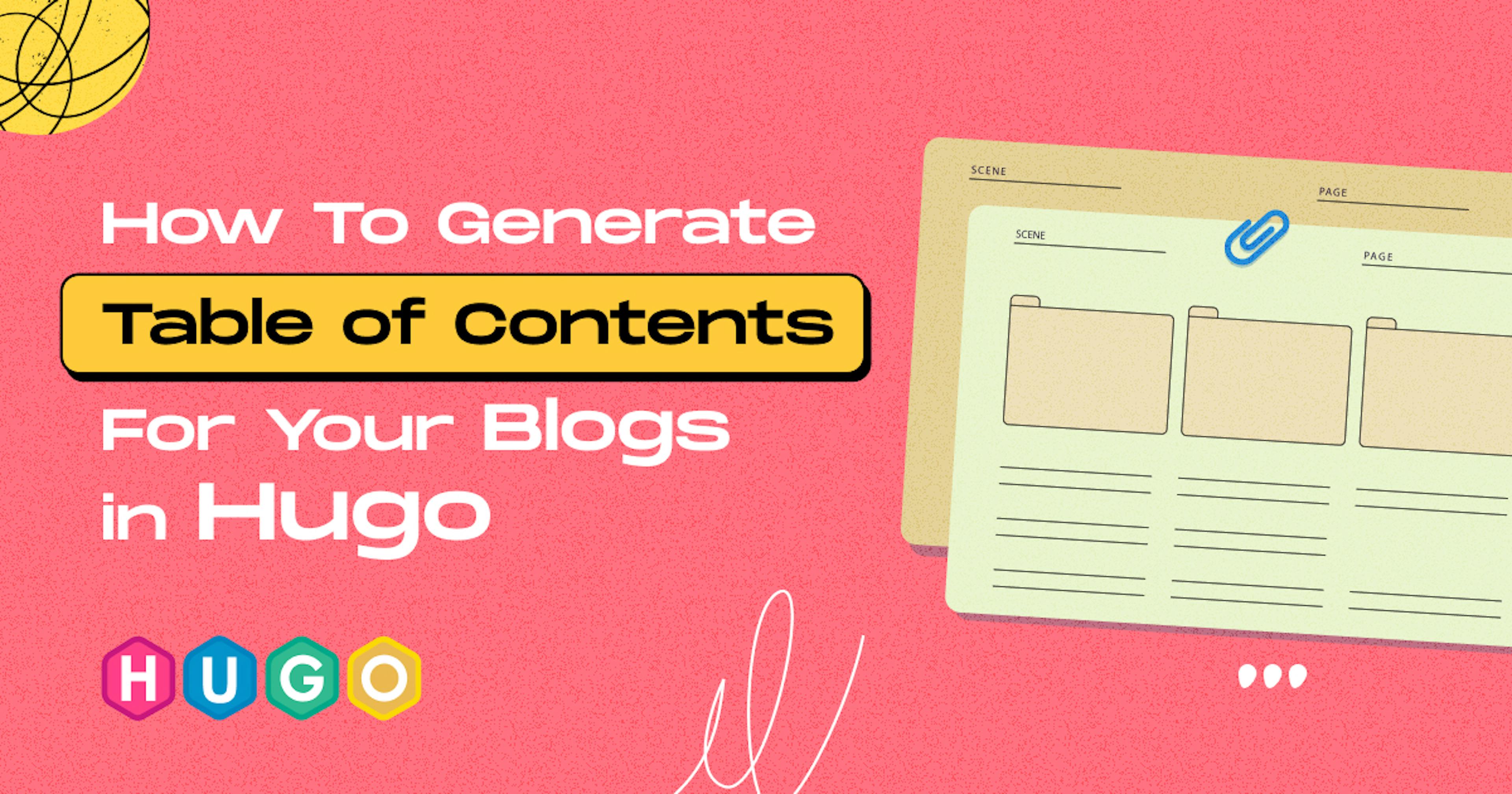 Generate Table of Content