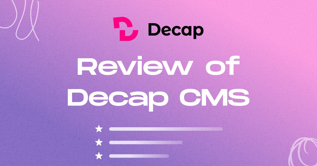 Review of Decap CMS