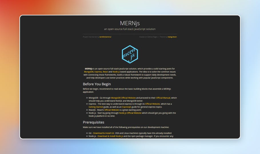 MERN Stack Overview