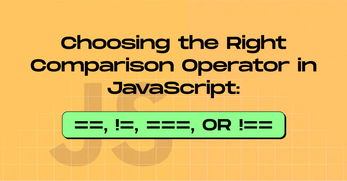 How JavaScript Comparison Operators Really Work ...