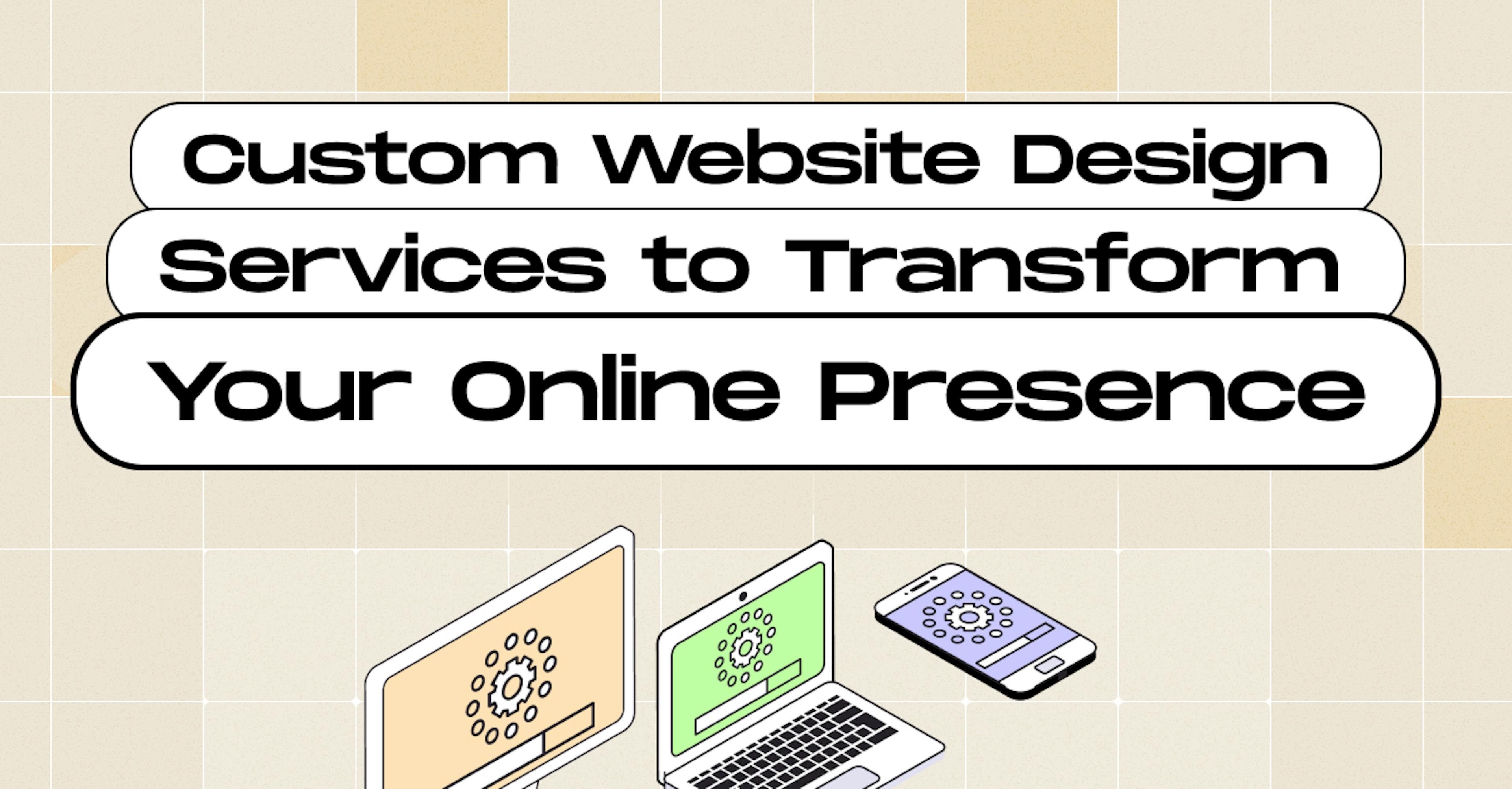 custom website design services