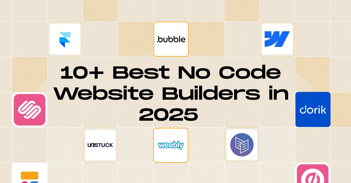 no code web builder platforms