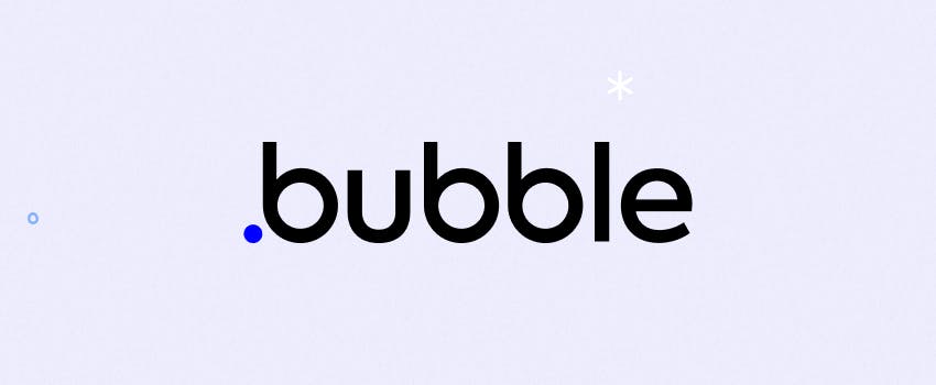 Bubble no-code website builder