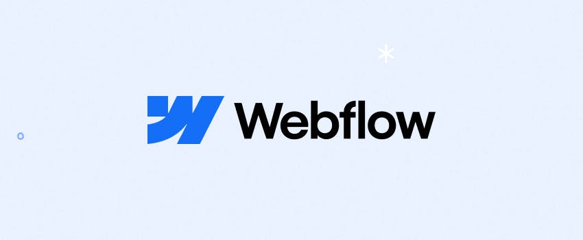 Webflow no code website builder