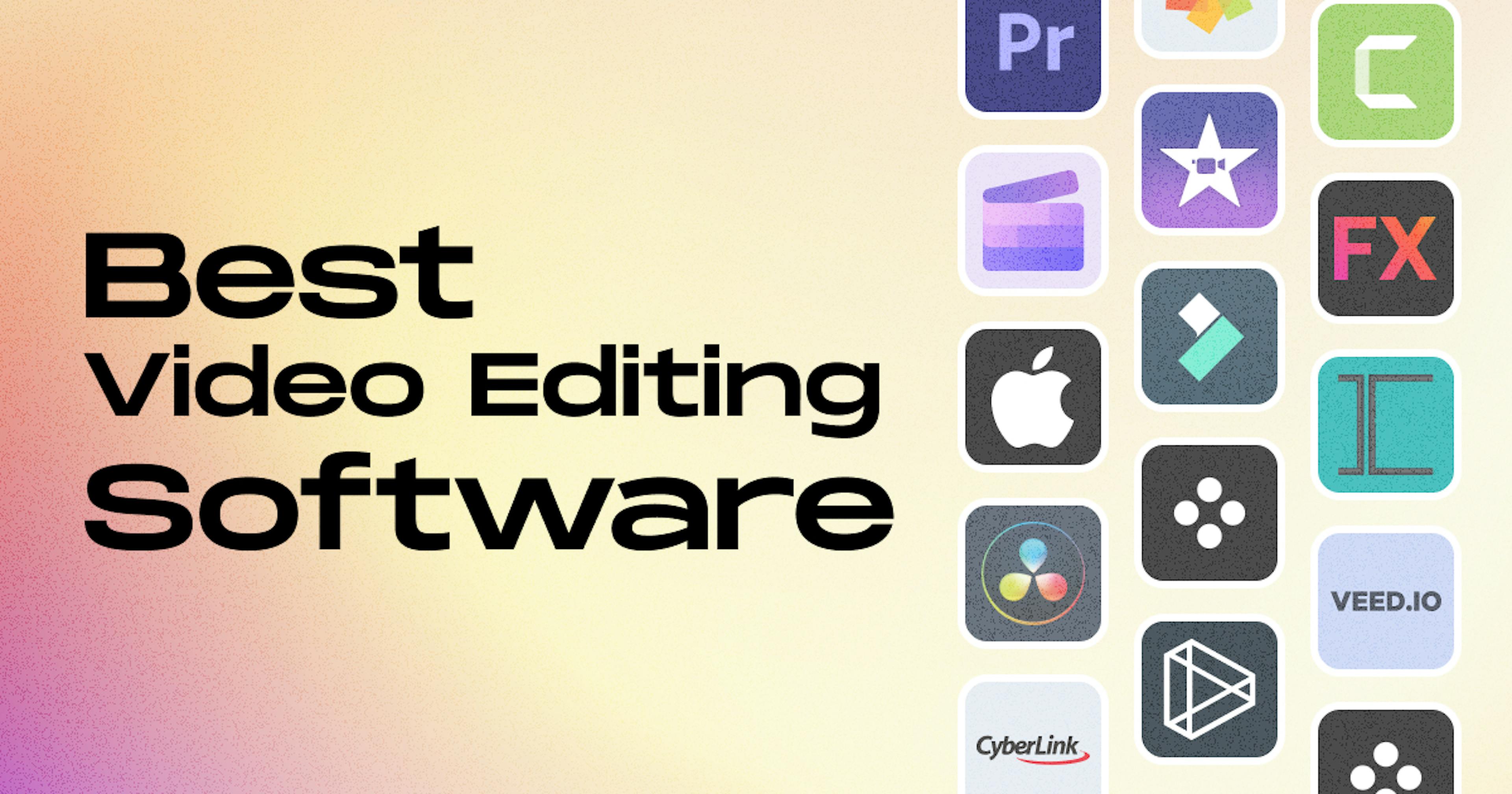 Best Video Editing Software(paid and free)