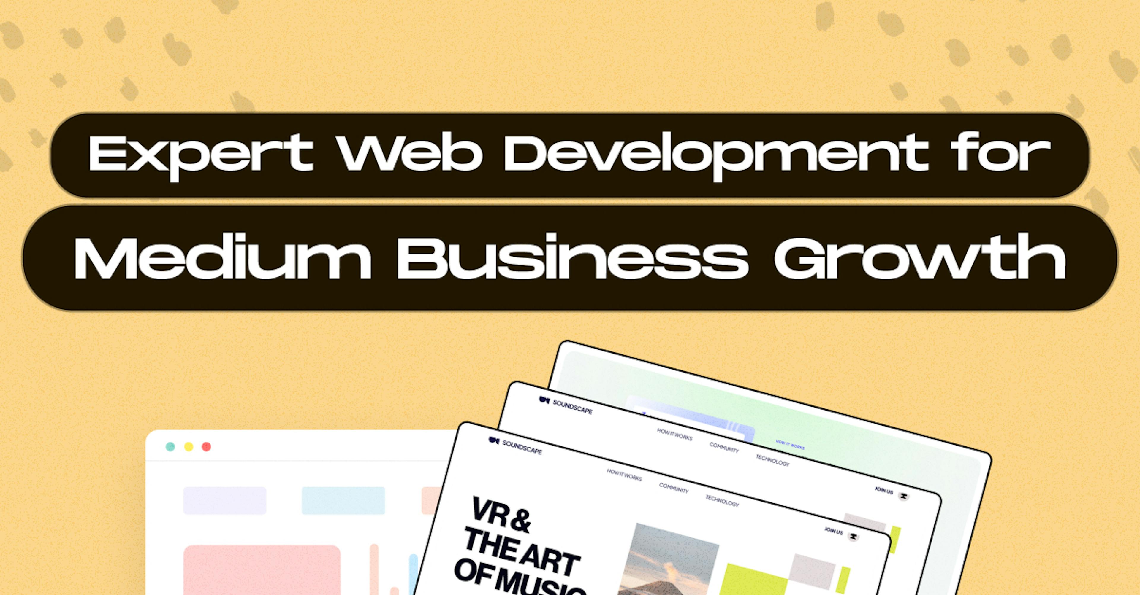 Web development services for medium businesses