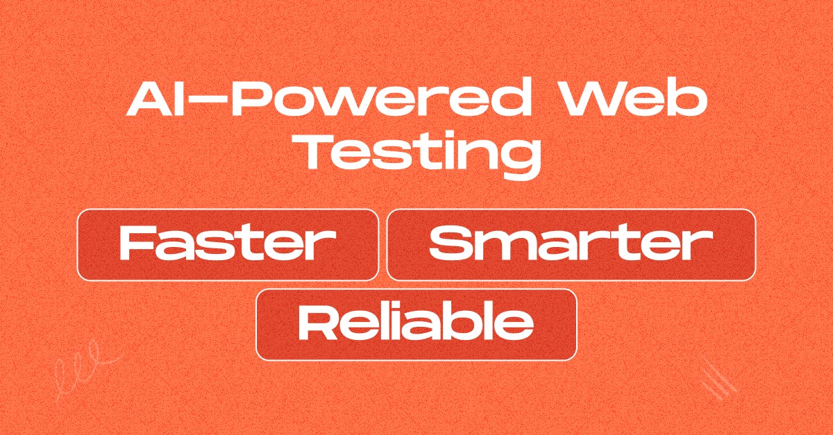ai powered web testing
