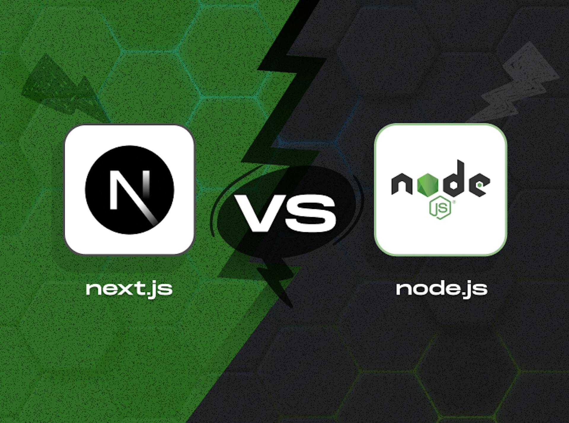 next.js vs node.js