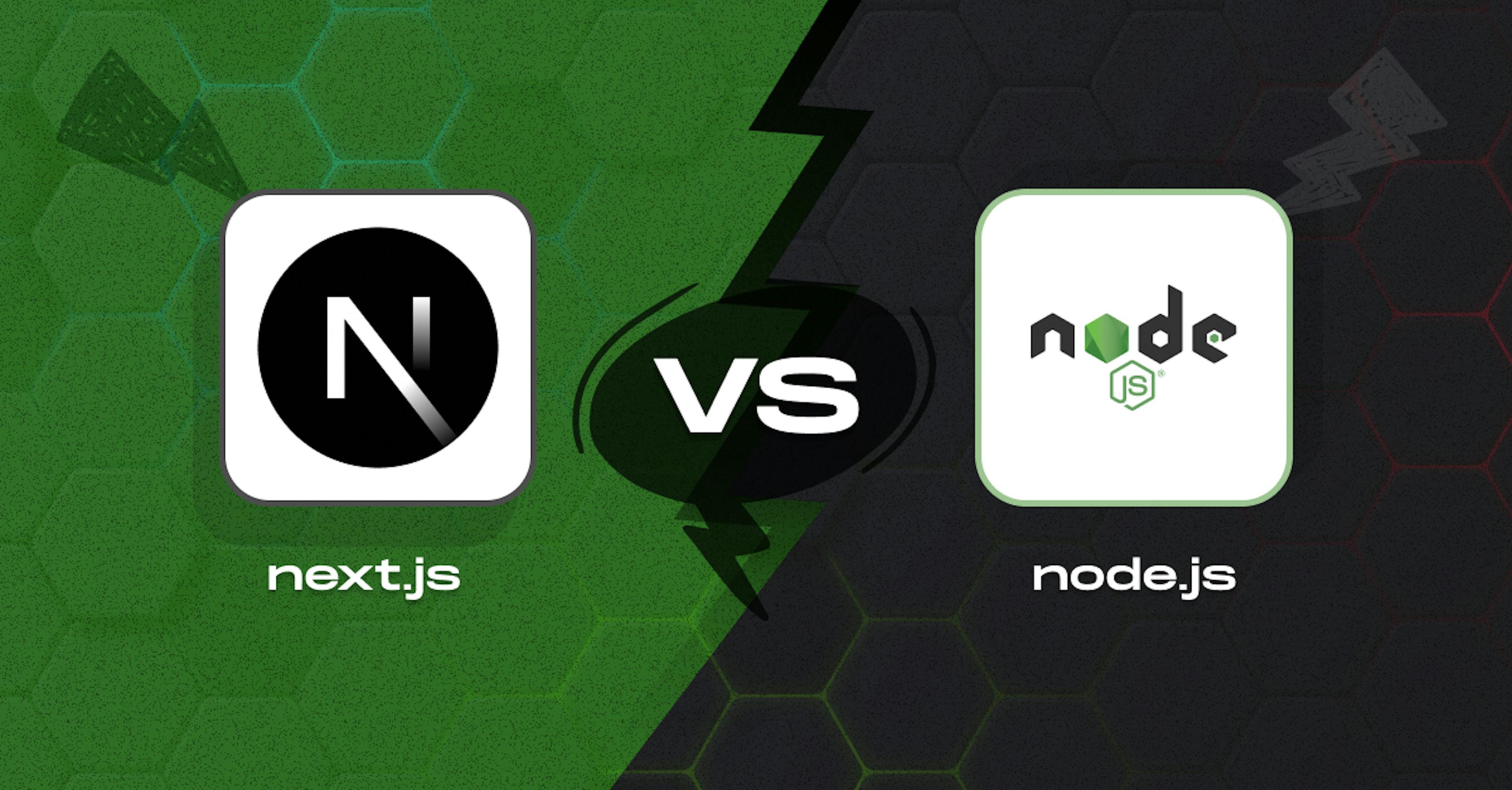 top comparison next.js vs node.js