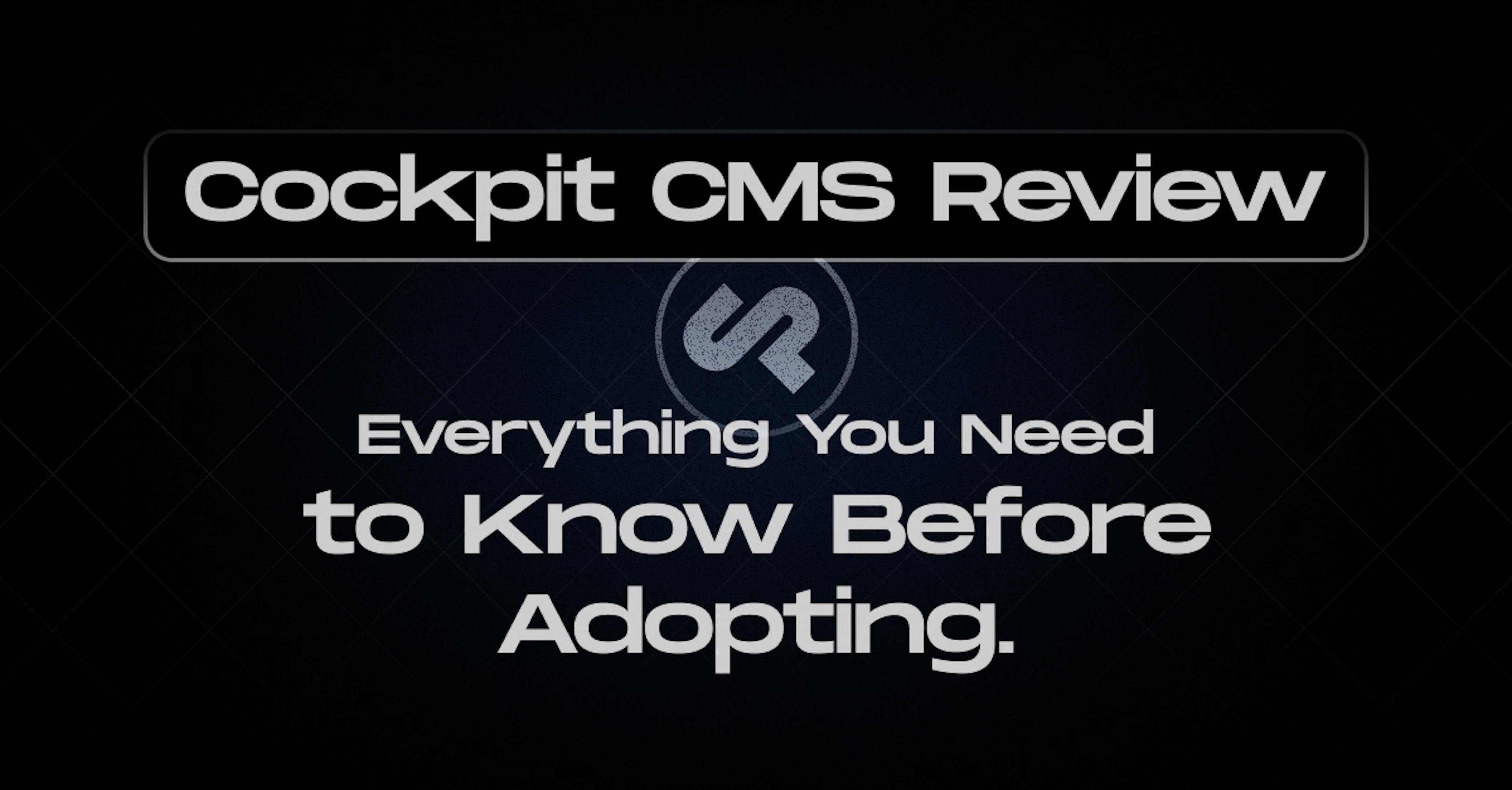 Cockpit CMS: A Developer's Guide 