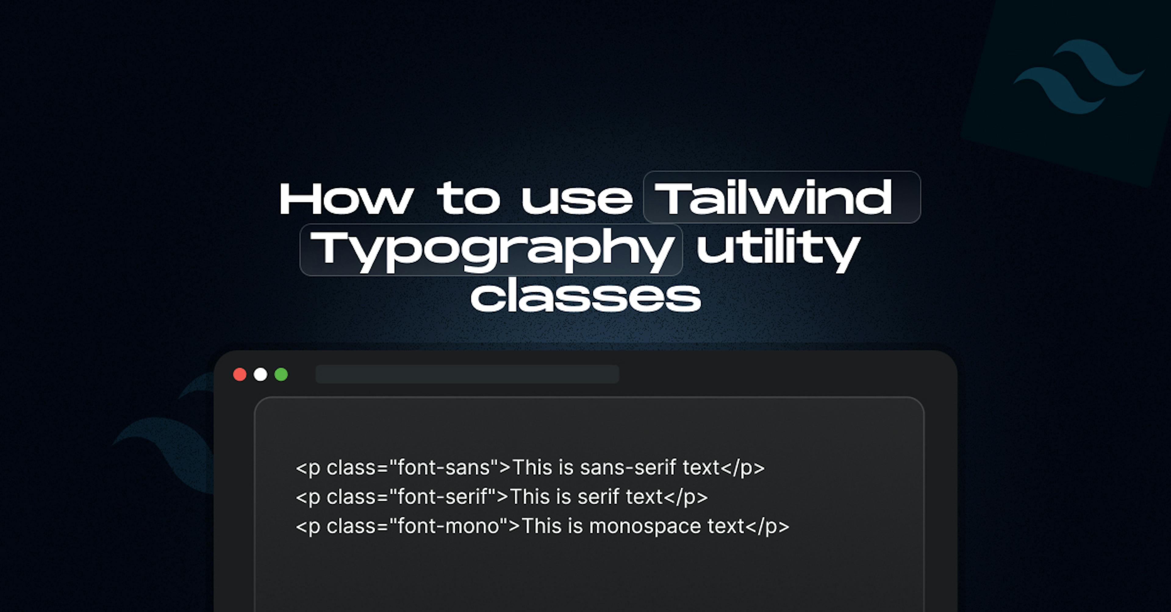 tailwind-typography-utility-classes