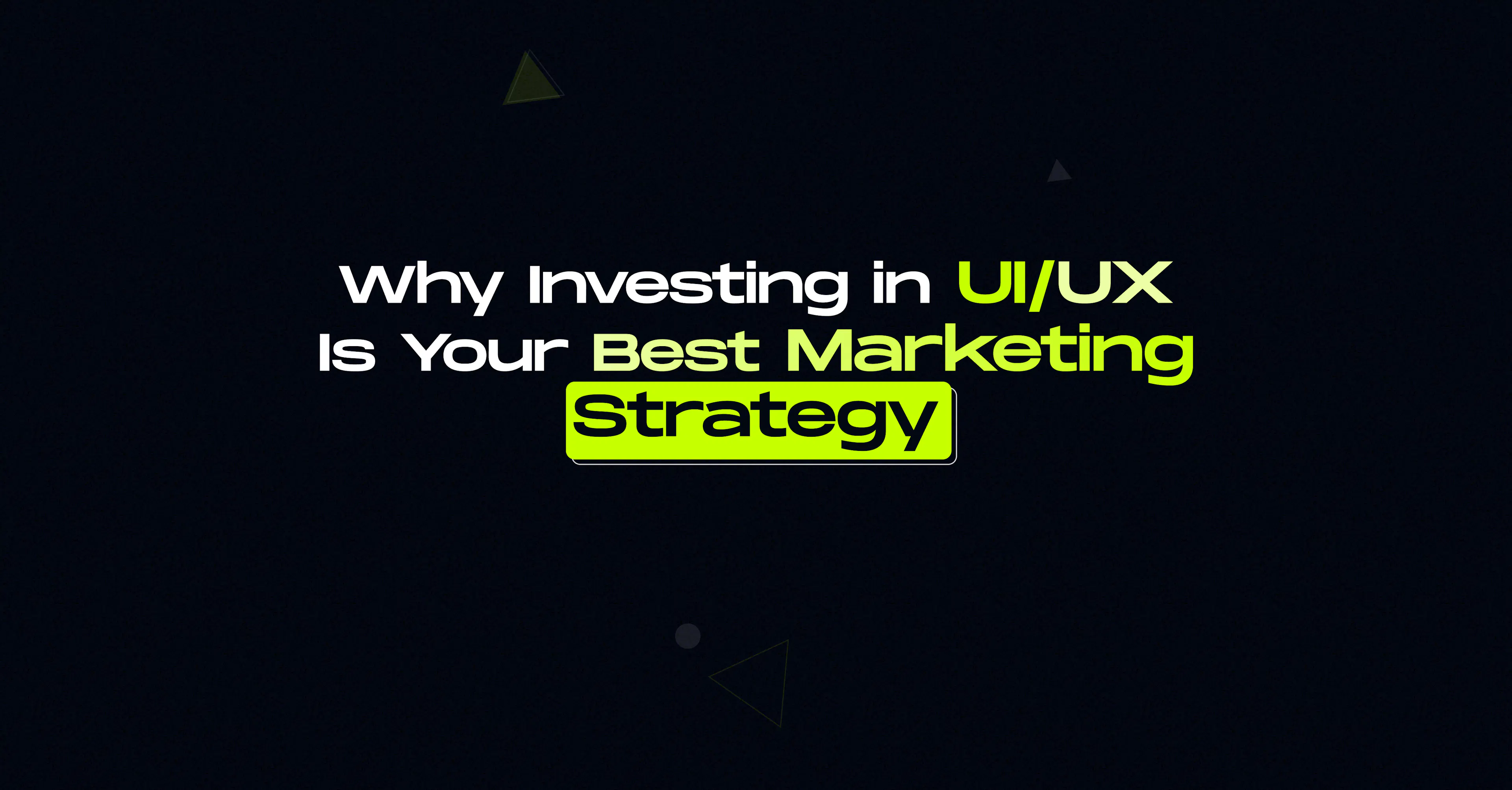 Why Investing in UI UX Design Services