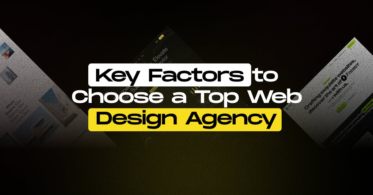 Choose a Top Web Design Agency