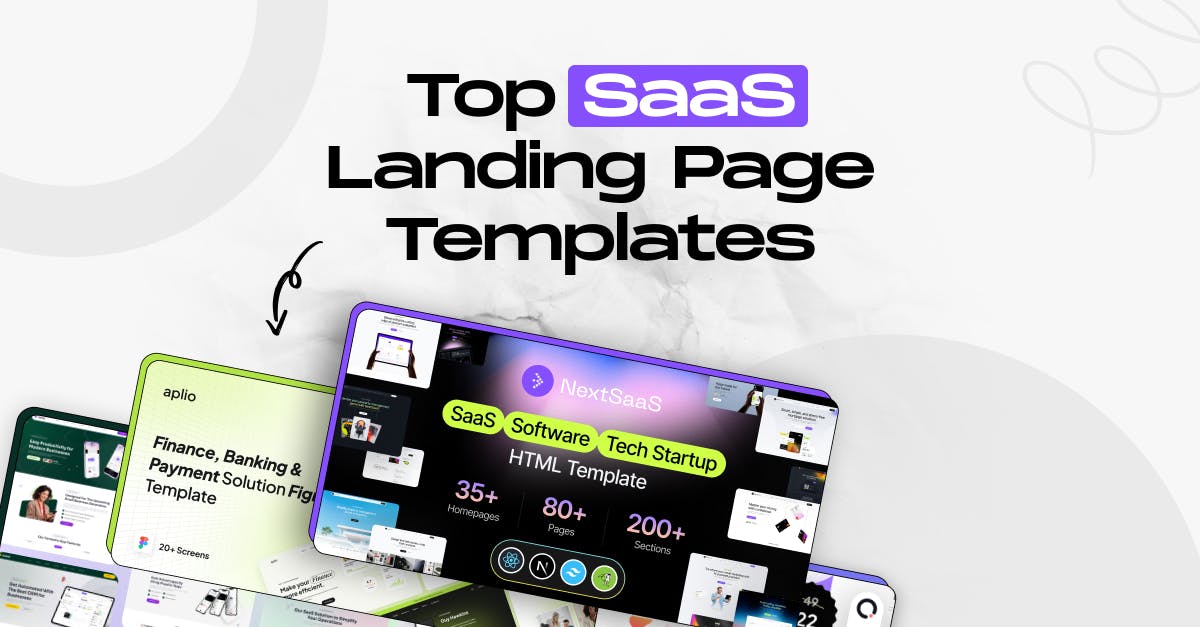 Top SaaS Landing Page Templates