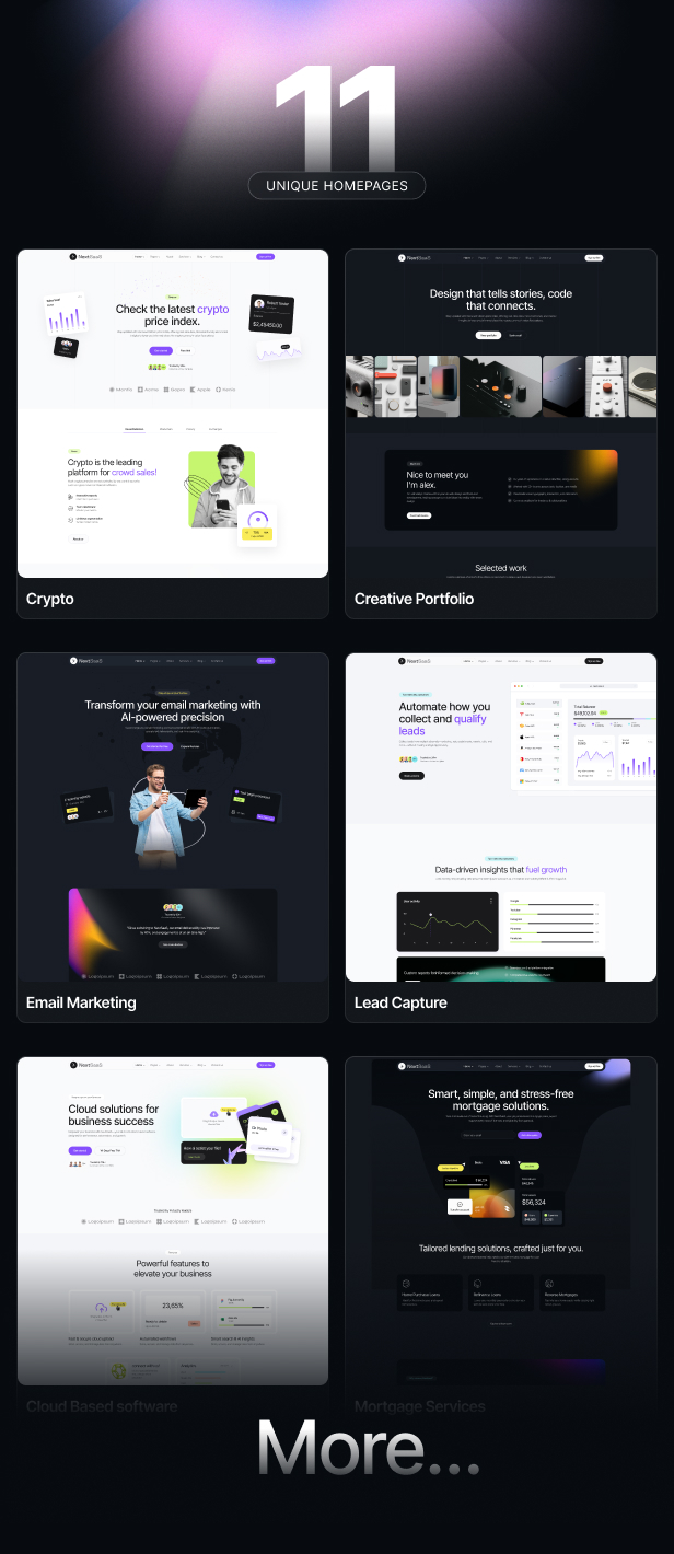 NextSaaS | SaaS, Software, Startup Hugo Template