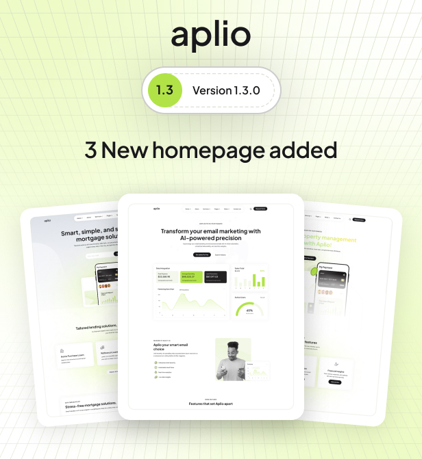 Aplio | SaaS Landing Template
