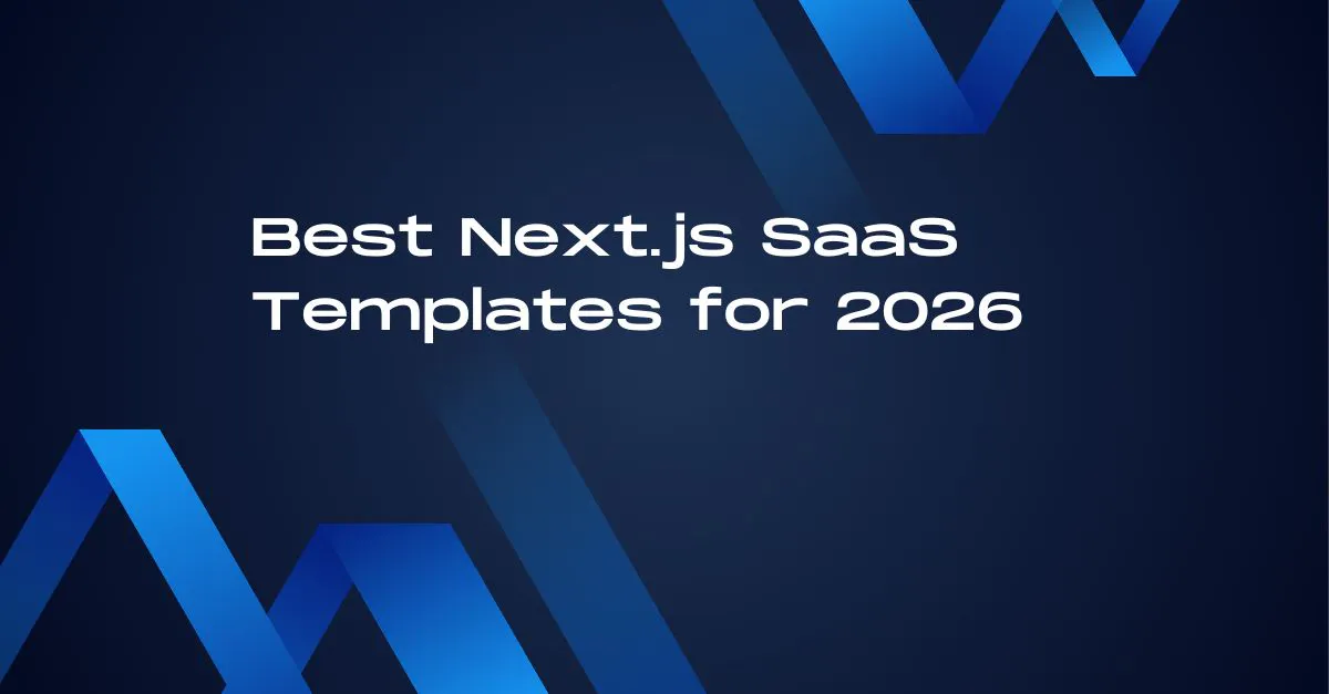 Next.js SaaS Templates