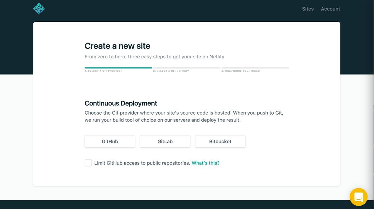 deploy Hugo site on Netlify