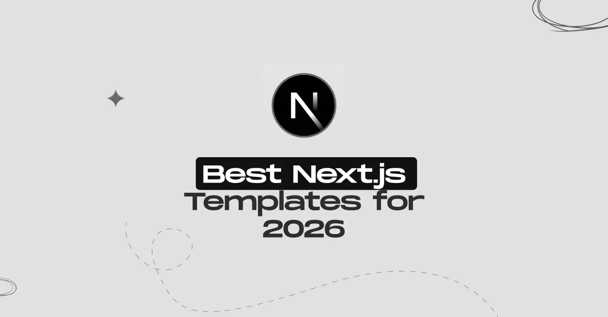 10 Best Next.js Templates for your better website