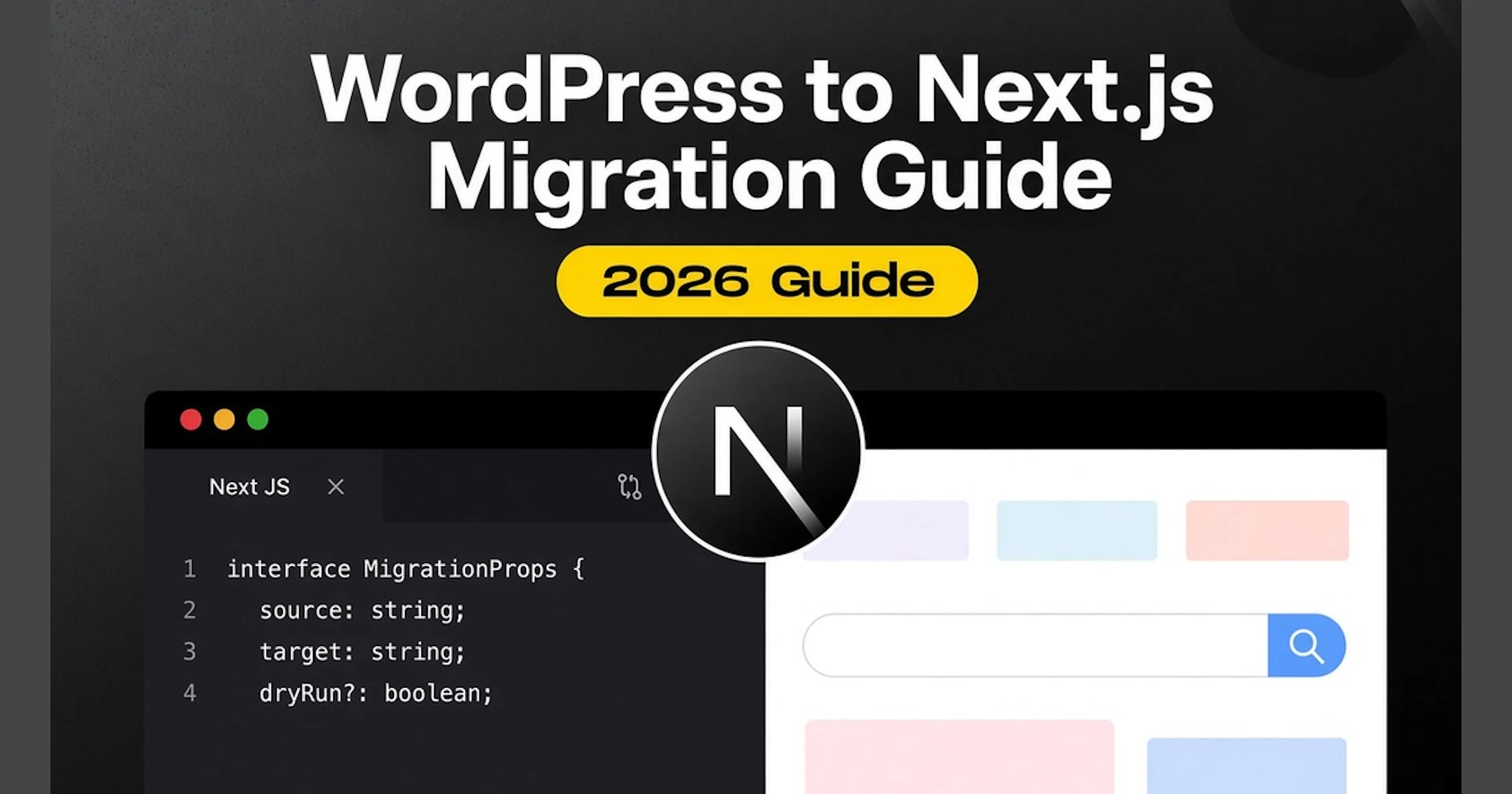 WordPress to Next.js migration guide 2026