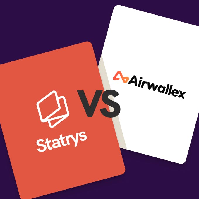 Cards comparing Statrys and Airwallex