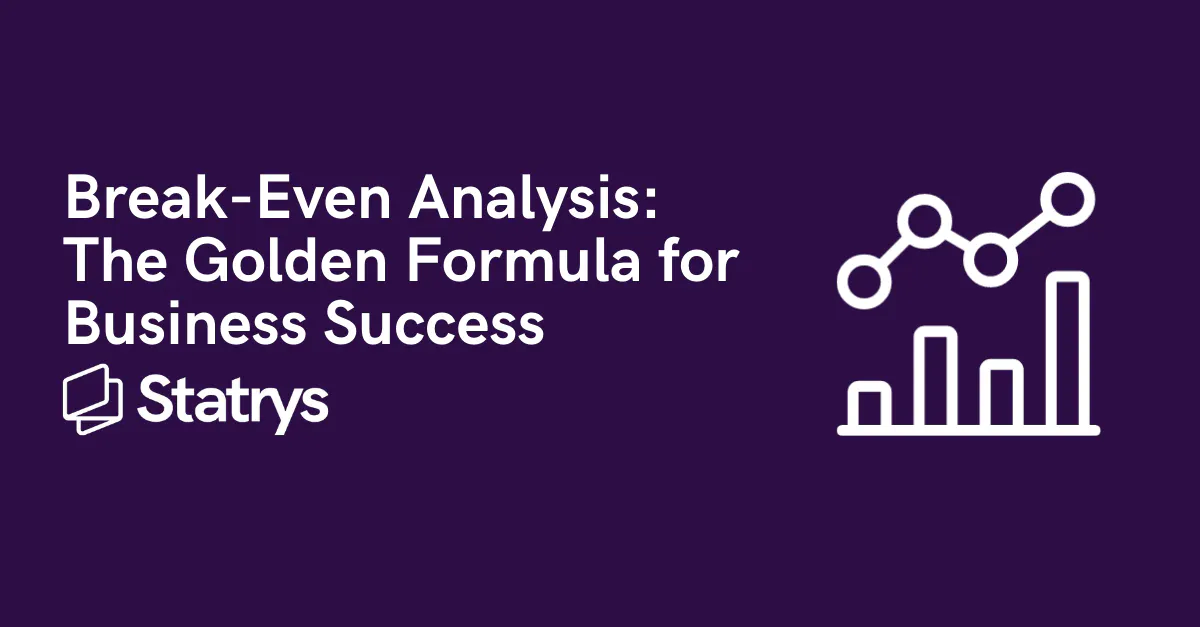 Break even analysis for business