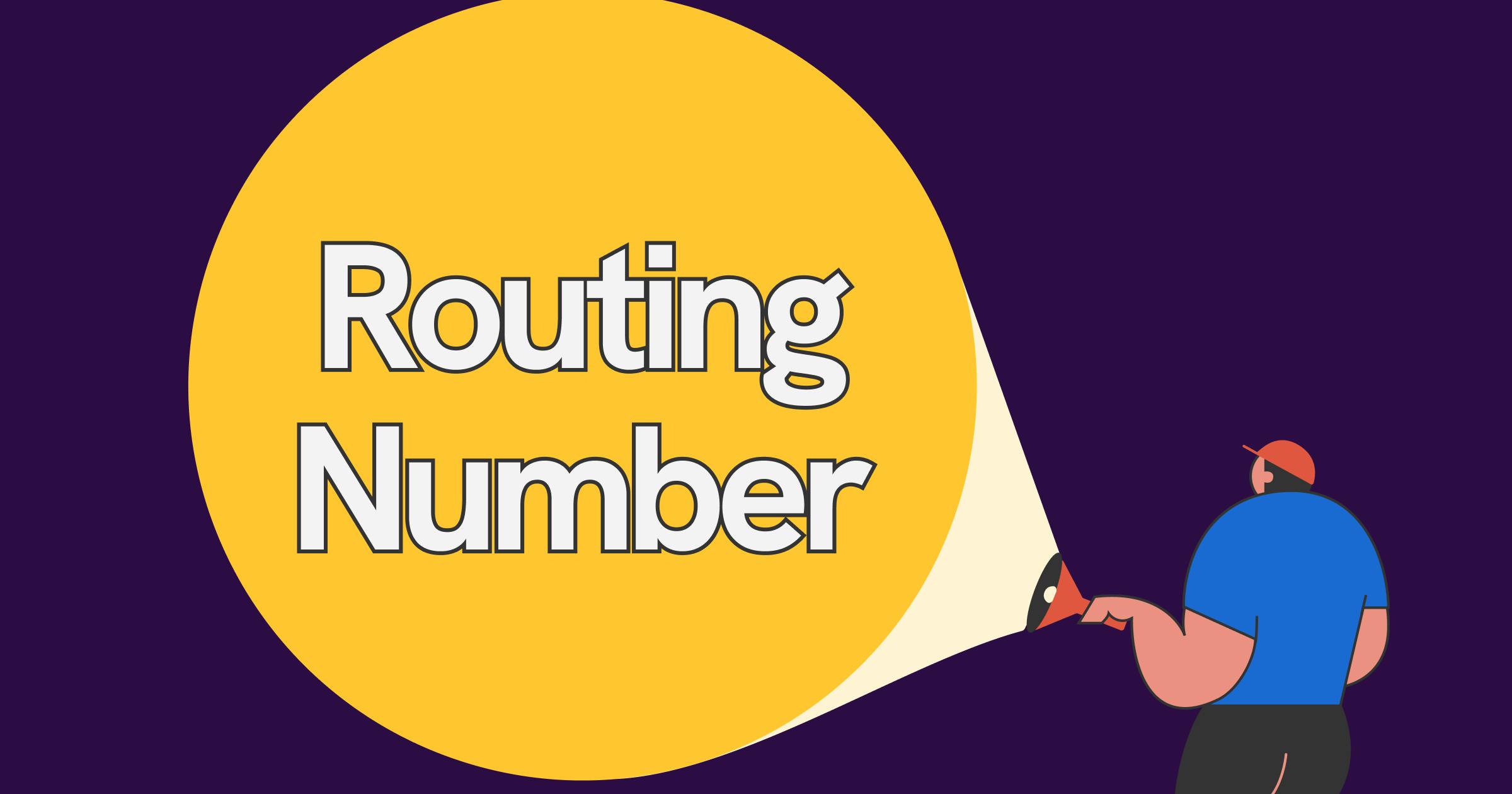 how to find routing number from bank