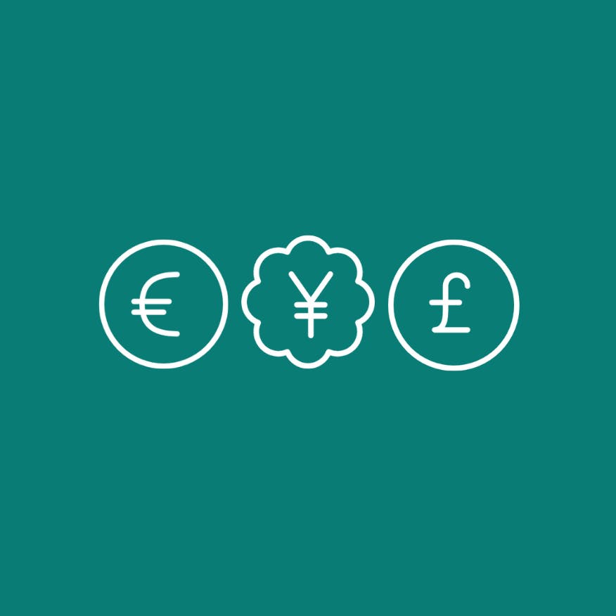 symbols for money around the world